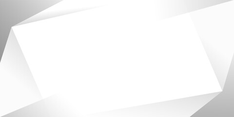 Abstract minimalist white and gray triangle shape modern background. texture white pattern. vector illustration