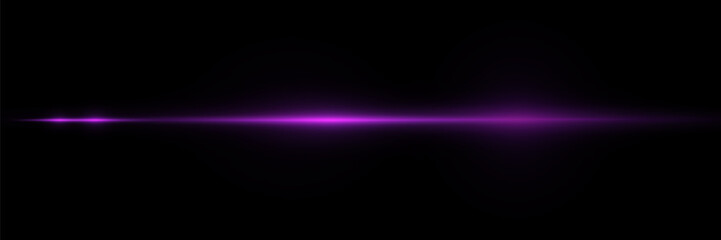 Futuristic light strip with soft neon lighting.