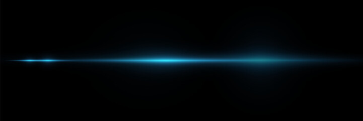 Futuristic light strip with soft neon lighting.