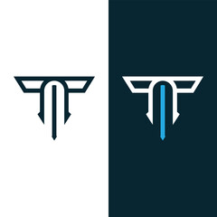 Modern letter T logo design Template Stock Vector And Vector Art.