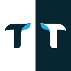 Creative Brand T Letter Logo Design Template Stock Vector And Vector Art.