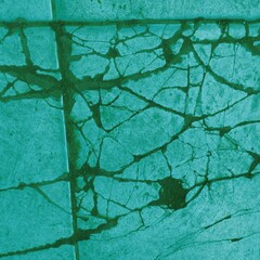 cracked paint on the wall