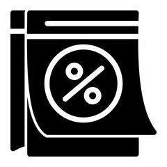 Promotional Schedule Icon from Cyber Monday Icon Collection (Solid Style)