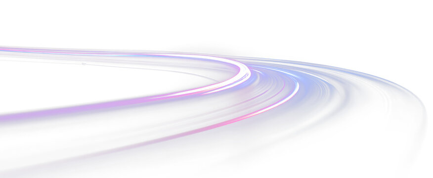 Abstract Acceleration Swirl of Speed Lines PNG Light Background