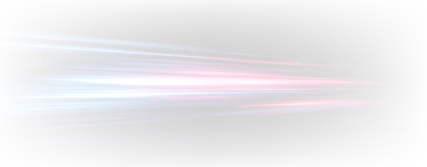 Glowing Neon Speed Streaks PNG Digital Energy Lines Sci Fi Background