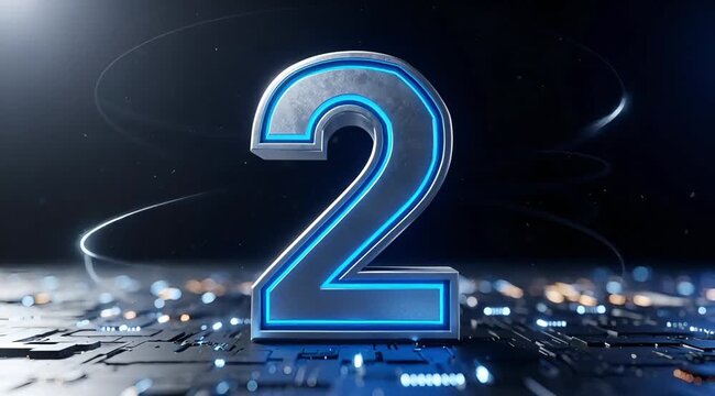 Futuristic number 5 to 1&hellip; The Final Countdown