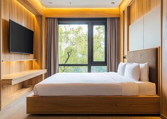 modern bedroom interior