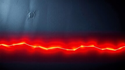 Cybersecurity firewall tension concept with glowing threat pressure