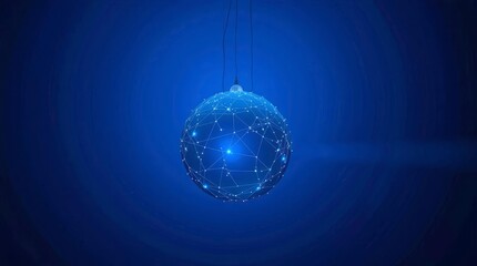 Cybersecurity incident response visual with isolated digital node