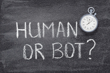 human or bot watch