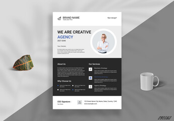 Creative Agency Flyer Layout