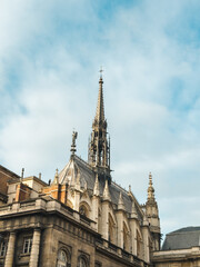 Exterior of Sainte-Chapelle, Paris