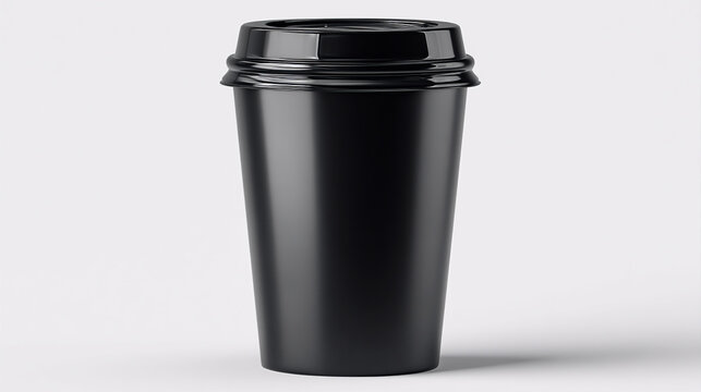 Close-Up Black Coffee Cup with lid, black coffee cup, black coffee cup isolated, black coffee mug, black coffee cup, coffee cup isolated on white, black coffee mug black coffee cup, black plastic bott