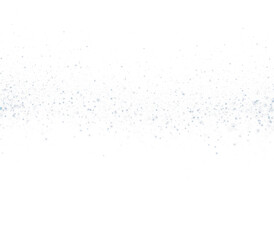 Fototapeta premium Blue Particle Horizon on Black Background