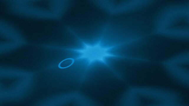 observing a soft blue abstract motion pattern in tranquil ambient scene
