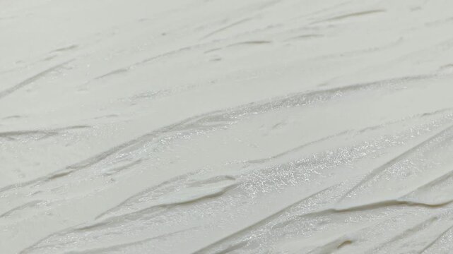 Fresh organic dairy spreadable cheese for gourmet breakfast concept