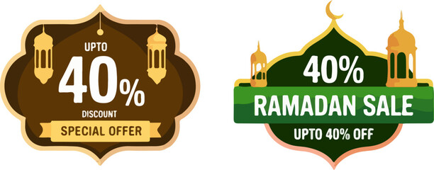 Ramadan Sale: Stunning and artistic design featuring an exclusive Ramadan sale banner, offering enticing discounts on products. It's a visual delight.