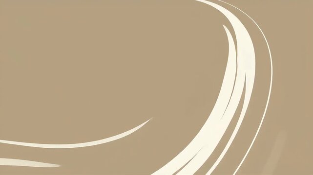 Cartoon-inspired abstract energy flow animation with smooth curved lines looping on a soft background, perfect for motion backgrounds, UI, explainer videos, and modern design.