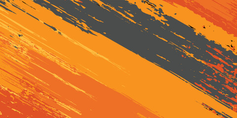 Sublimation jersey design vector brush modern grunge camouflage background paint splash splashes bold stripes brush orange stripes abstract. eps 10