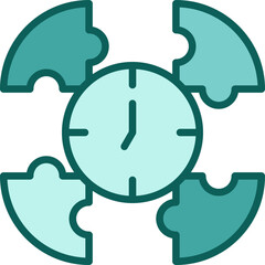 Organizational Skills solid icon