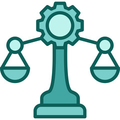 Workplace Ethics solid icon