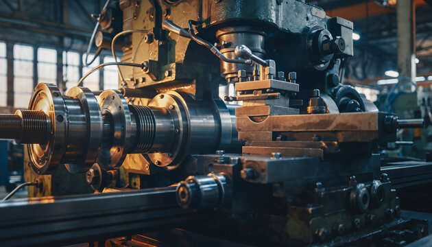 精密加工を行う工作機械 製造業の中核となる加工工程