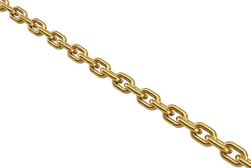 Obraz premium A gold chain on a black background showcasing its intricate links and shiny texture in a close up view