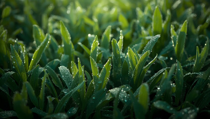 Fresh Leaves in Morning Light