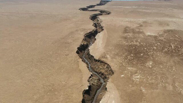 Aerial Drone View Northern Dead Sea Stream

Aerial drone footage of northern Dead Sea desert stream canyon 1.1.2026 Israel

