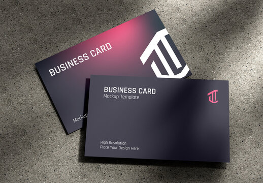 Modern Business Card Mockup Template