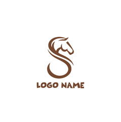 Fototapeta premium Elegant horse head logo symbolizing strength, speed and prestige ideal for luxury brands, sports teams, automotive businesses and premium corporate identity 