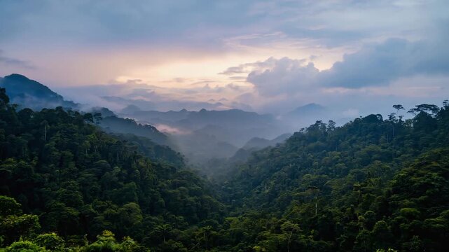 Foliage moves subtly with airflow Camera remains locked Light shifts through layers 4K