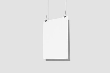 Hanging Poster Mockup