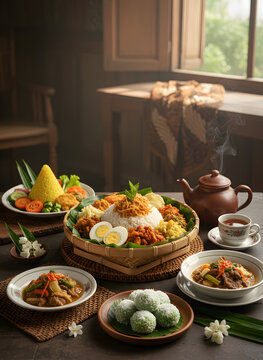 java food on the table