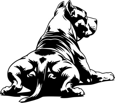 American Pit Bull SVG, Pit Bull SVG, Dog SVG