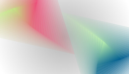 Colorful hi-tech geometric minimal abstract background with glossy triangular elements. Vector design