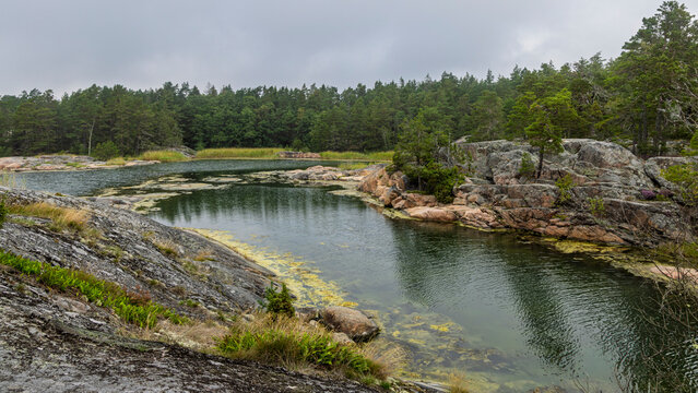 Stendorren nature reserve at west coast of Sweden