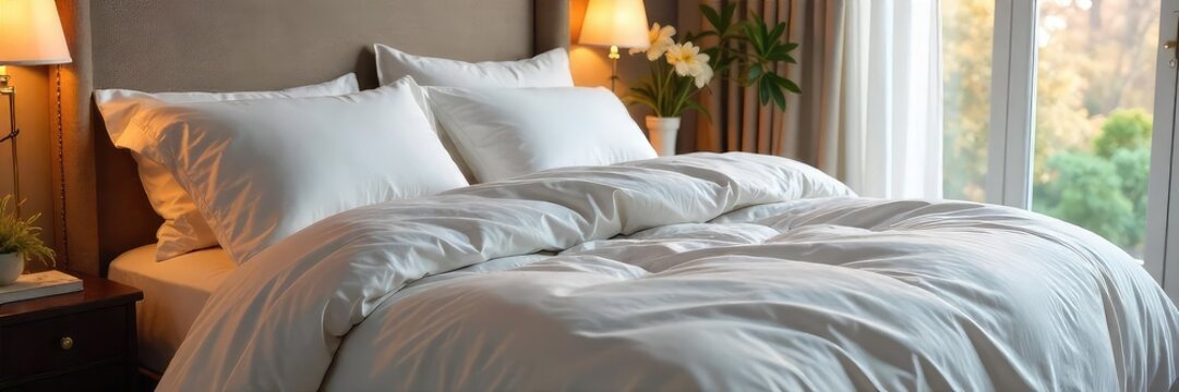 Luxurious bedding cushion, plump and inviting, perfect for adding comfort and style to any bedroom  Choose from a variety of colors and textures to create your dream sleep sanctuary , chair, support