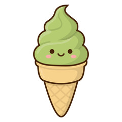 Kawaii Matcha Green Tea Dessert