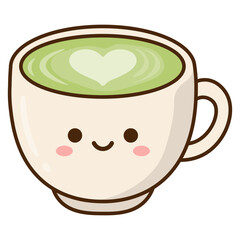 Kawaii Matcha Green Tea Dessert