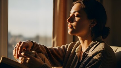 Casual portrait of a man using a smartphone while relaxing indoors. Concept of technology, communication, social media, and modern lifestyle.