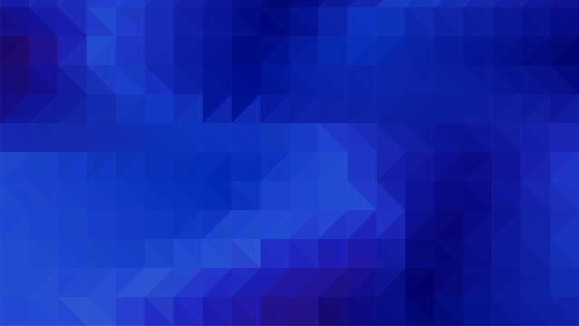 Blue geometric polygon mosaic abstract background pattern design style. Mosaic abstract background composed of layered angular shapes and subtle gradients