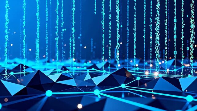 Digital network with binary code
