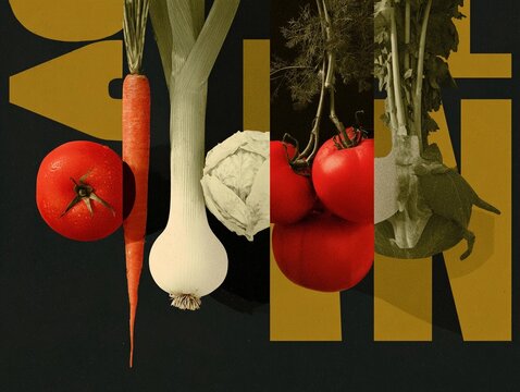 Vegetable composition, poster