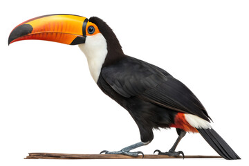 Obraz premium Toucan bird isolated on transparent background