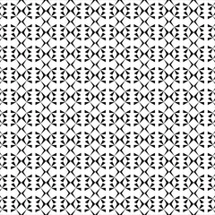 Fototapeta premium abstract black and white geometric seamless pattern featuring repeating shapes