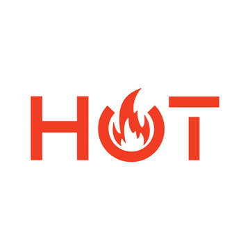 Hot fire flame product icon, Spicy product icon design