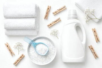 Laundry Flat Lay Essentials