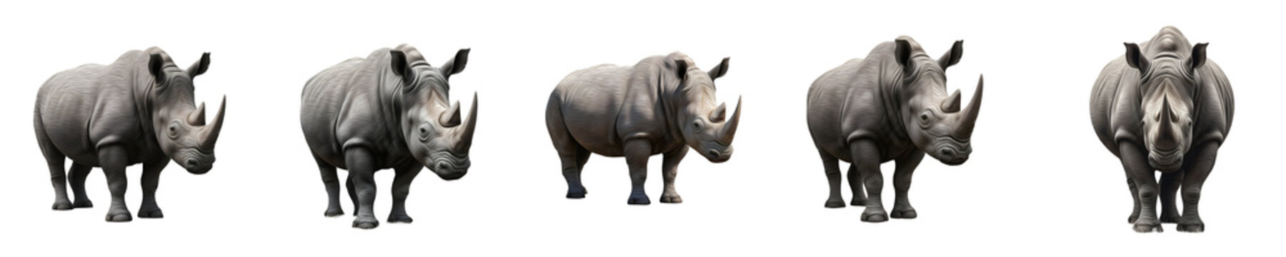 Rhinoceros, Rhino White Rhino Ceratotherium simum Black Rhino Diceros bicornis PNG file..//