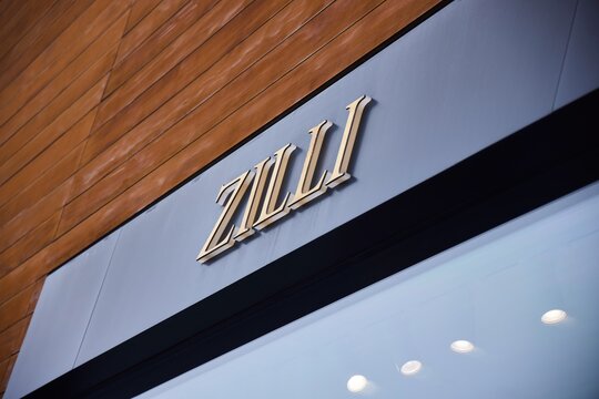 Moscow, Russia. - June 22, 2025: Barvikha luxury village shopping complex. The Zilli brand store